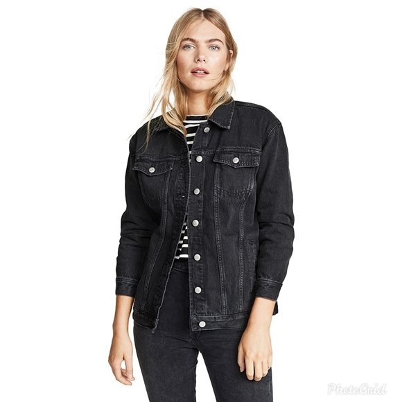 Madewell Oversized Jean Jacket Lunar Wash